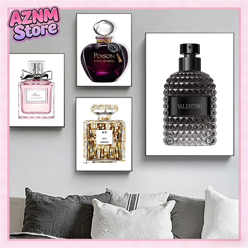 Room Spray Bottle - 1pc frameless Minimalist Wall Art Woman