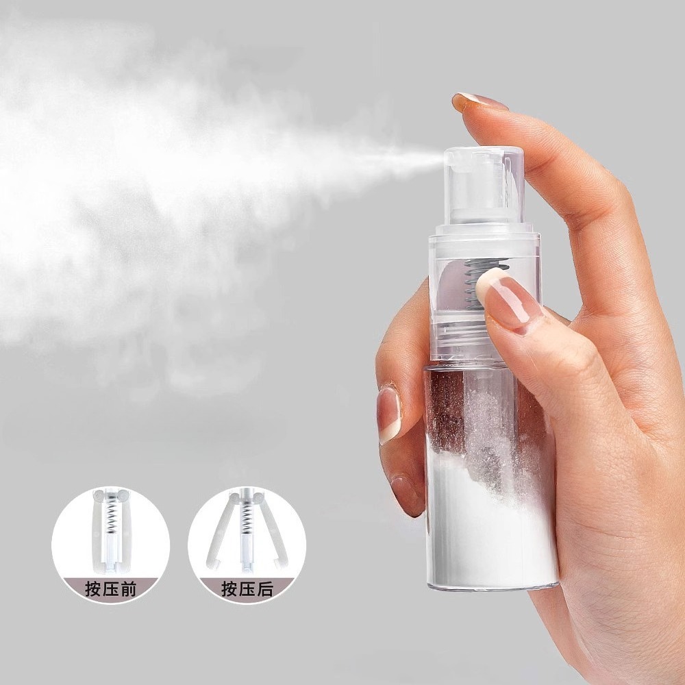 Room Spray Bottle - Hair Salon Powder Spray Bottle Clear