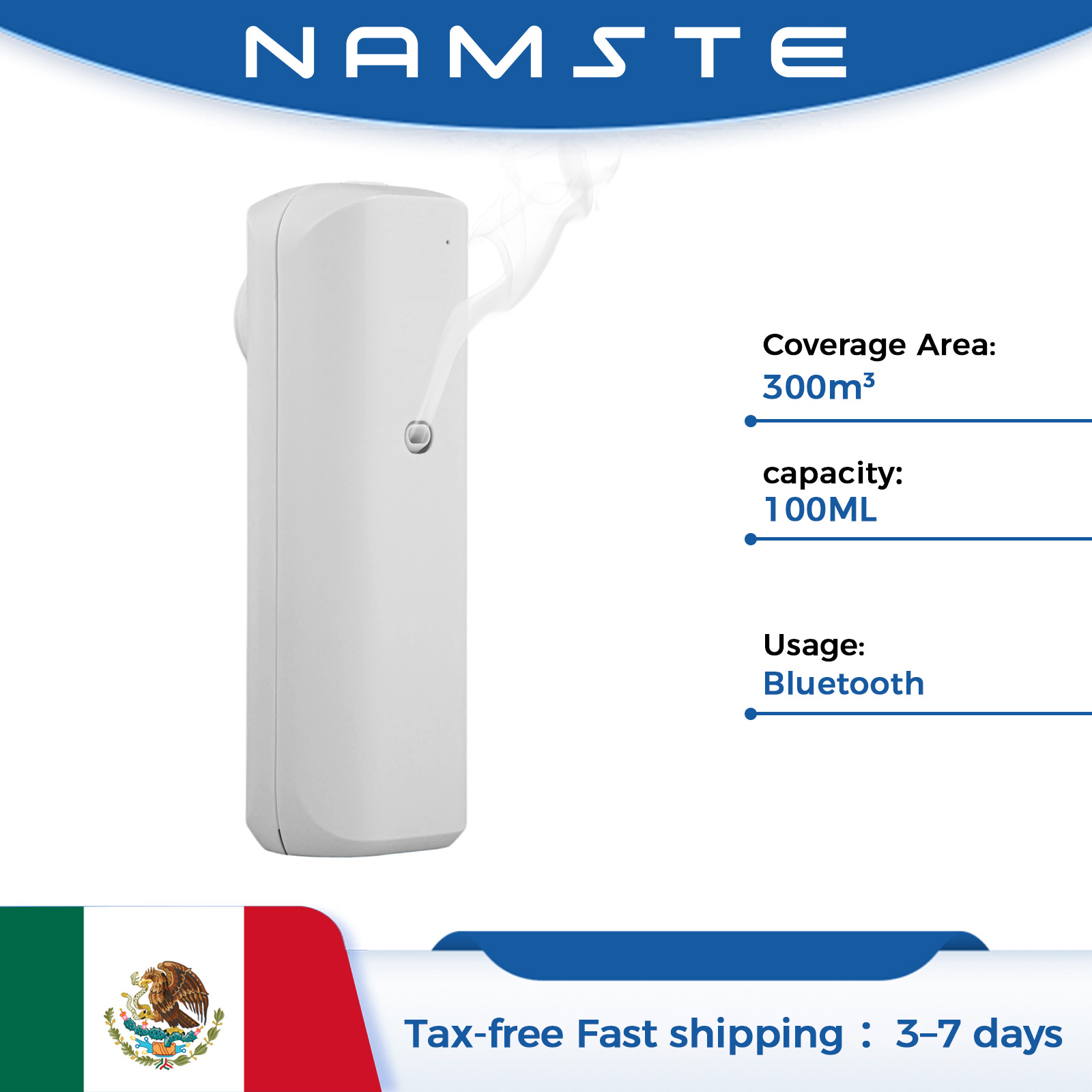 Home Fragrance Aroma - NAMSTE Aromatic Oil Diffuser Bluetooth Fragrance