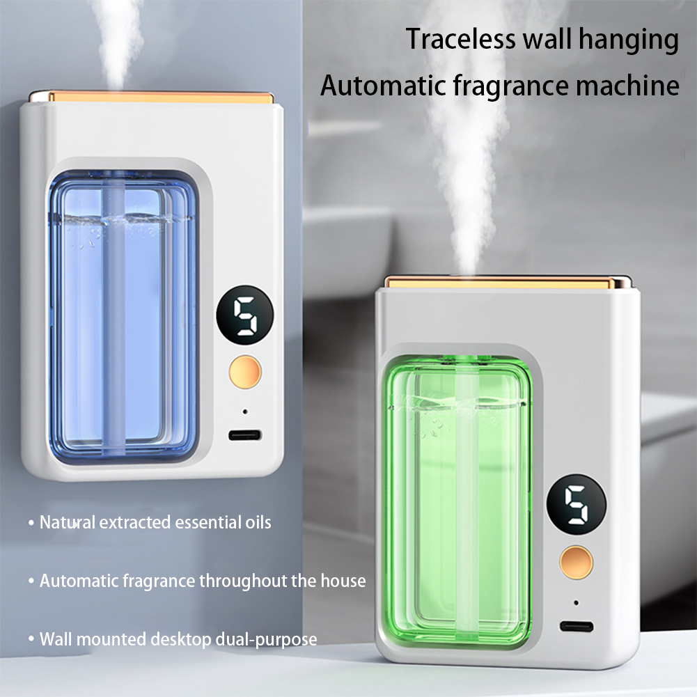 Home Spray Fragrance - Aromatherapy Diffuser Wireless Wall‑Hanging Portable Aromatherapy