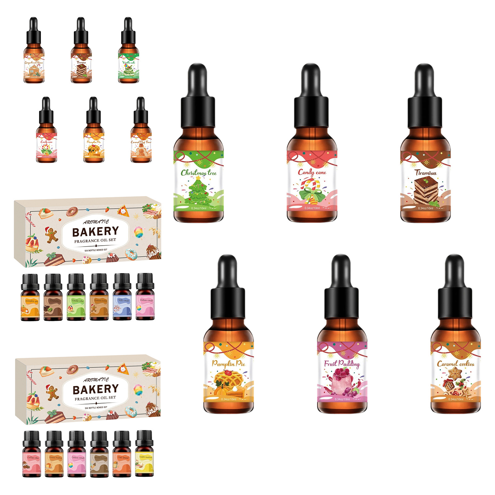 Christmas Fragrance Oil Bakery - Fragrance Oil Set review and price