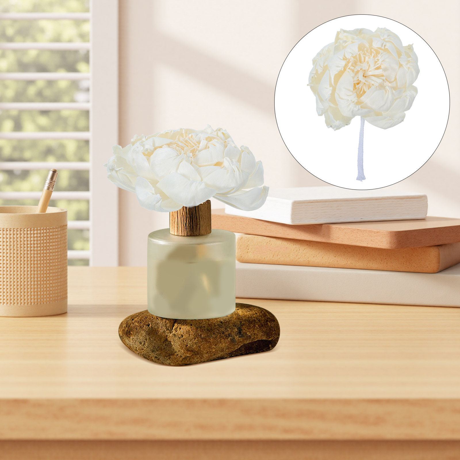 Peony Head Fragrance Diffuser  - Home Fragrance Aroma review and price