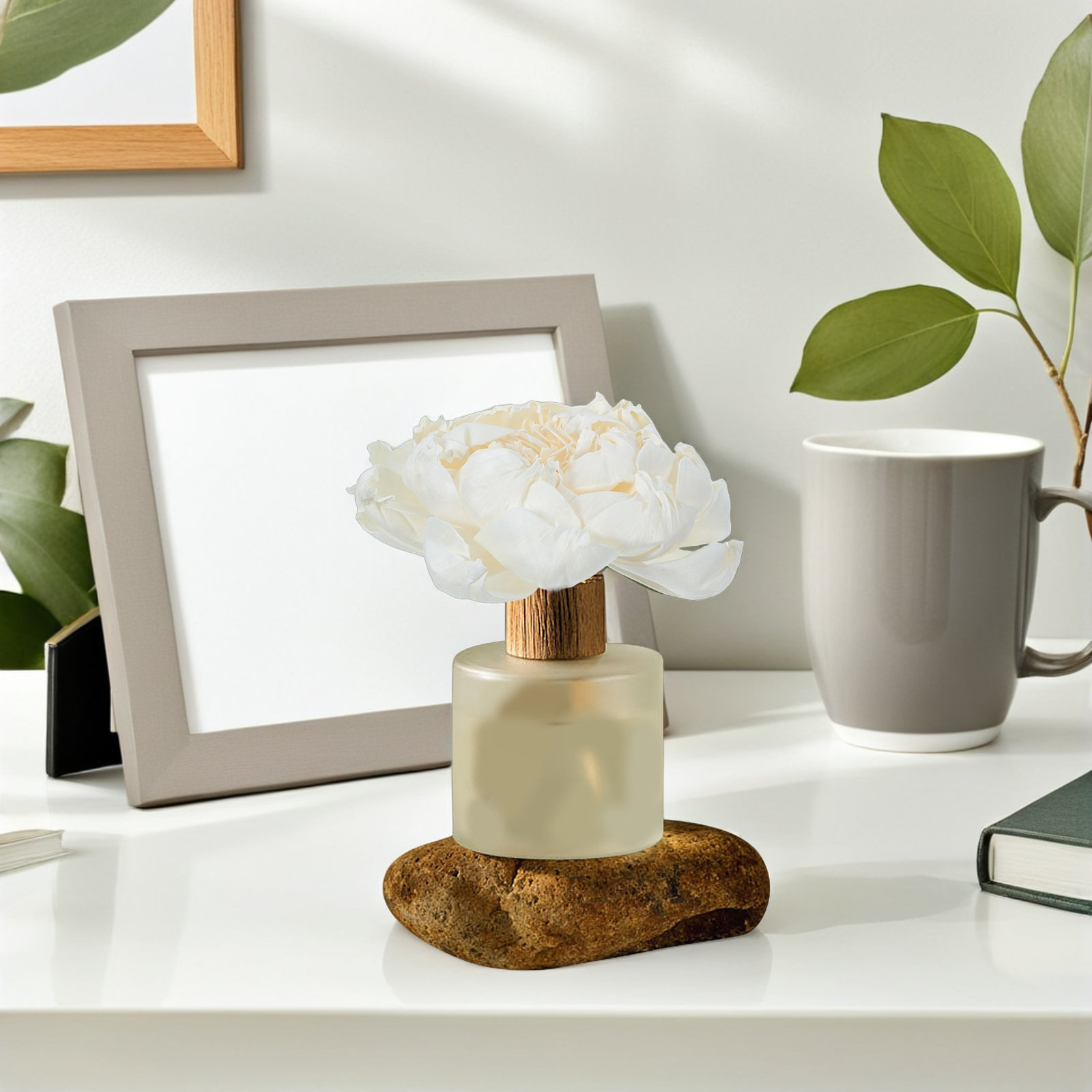 Peony Head Fragrance Diffuser  - Home Fragrance Aroma review and price
