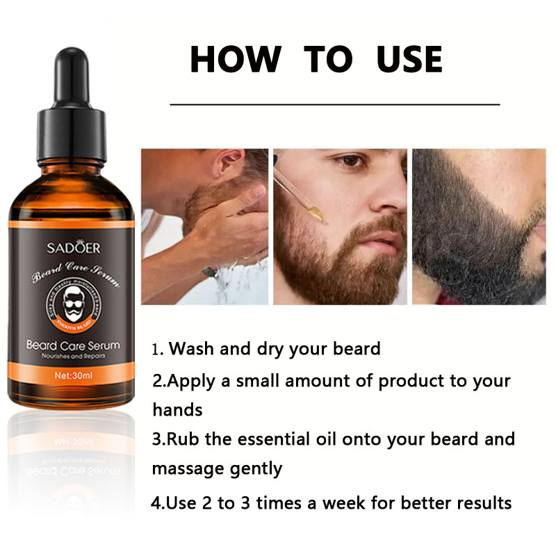 4-piece men's beard care set,  - Fragrance Oil Set review and price