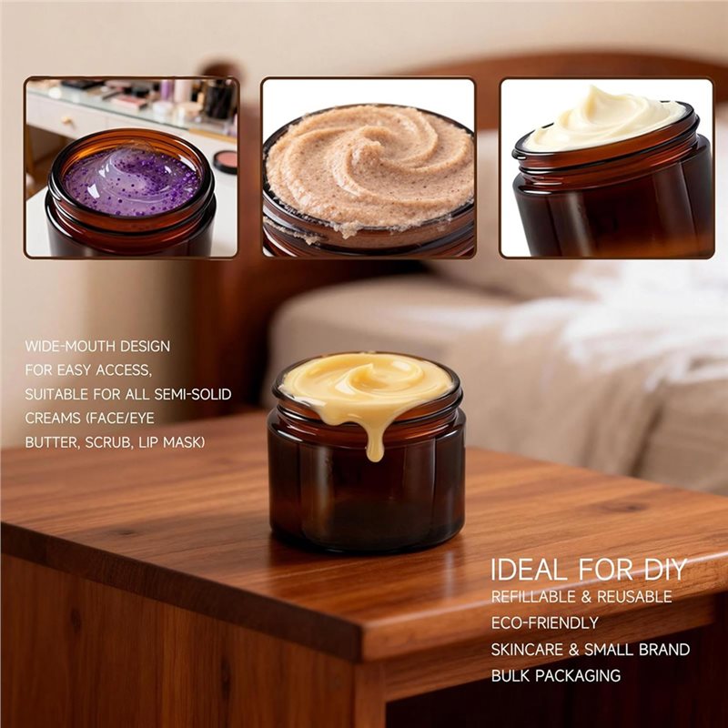 AA05 For Homemade Cosmetics, B - Amber Jar Candle review and price
