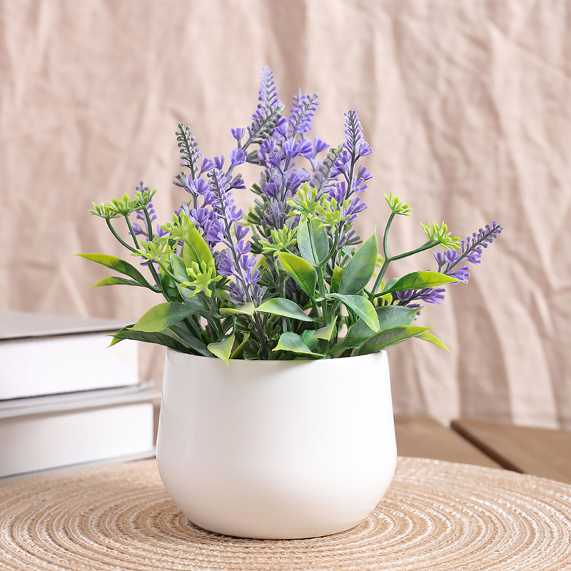 1pc- Simulation lavender pot,h - Potpourri Dried Flower review and price