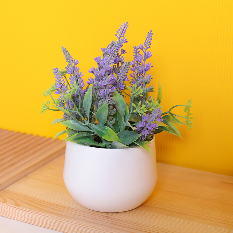1pc- Simulation lavender pot,h - Potpourri Dried Flower review and price