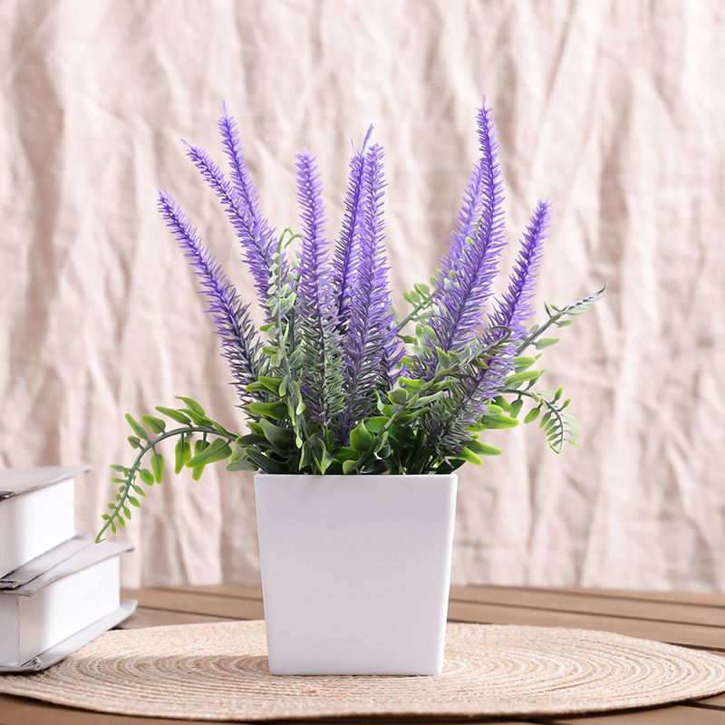 1pc- Simulation lavender pot,h - Potpourri Dried Flower review and price