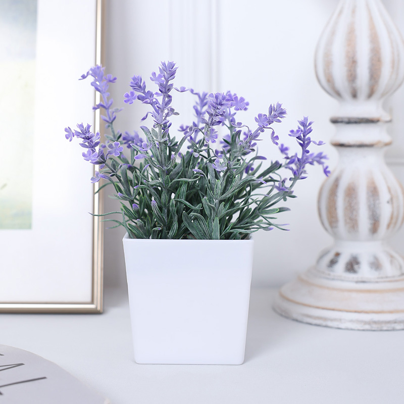 1pc- Simulation lavender pot,h - Potpourri Dried Flower review and price