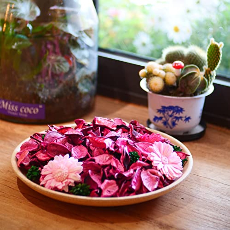 Pink Potpourri Bags, Rose Scen - Potpourri Dried Flower review and price