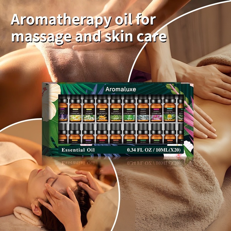 20 Kinds Aromatherapy Essentia - Fragrance Oil Set review and price