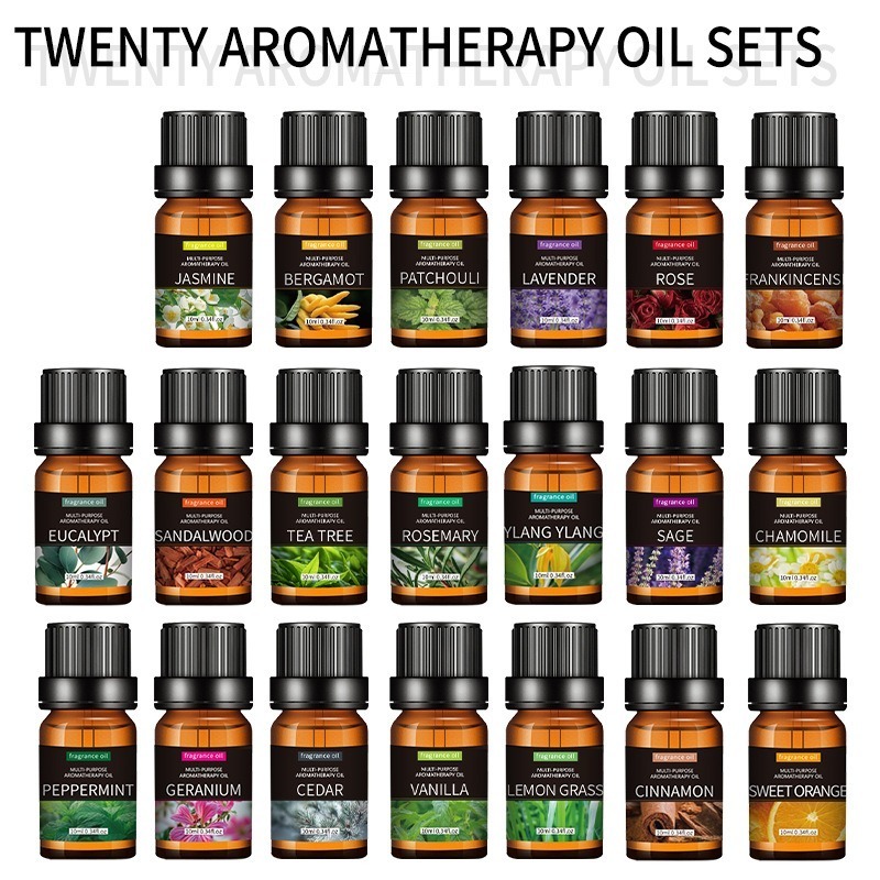 20 Kinds Aromatherapy Essentia - Fragrance Oil Set review and price